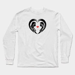 Love Grows Wild - Lesbian Love Spark Long Sleeve T-Shirt